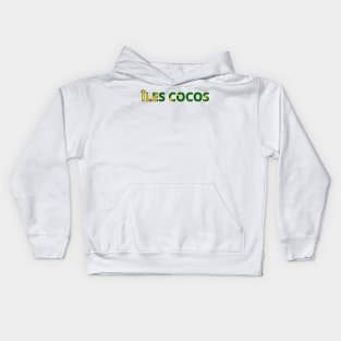 Drapeau Îles Cocos Kids Hoodie